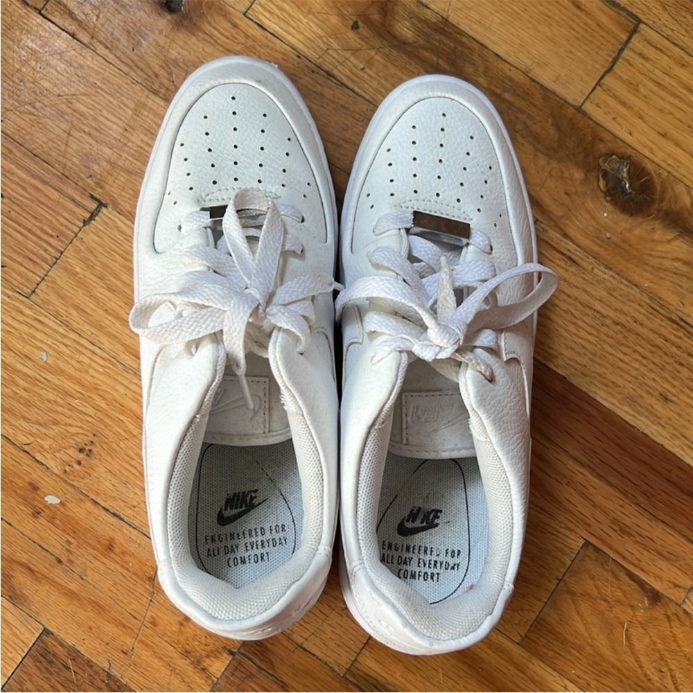 Nike Air Force 1 platform sneakers white size 6